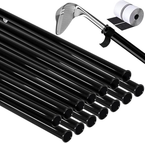 River Hill Golf 14 Pcs Golf Bag Tubes Golf Club Tubes for Golf Bag w/Velcro Tape 1.24&1.34 Diameter 34.3 Length Dividers Inserts Holder Accessories for Men Women