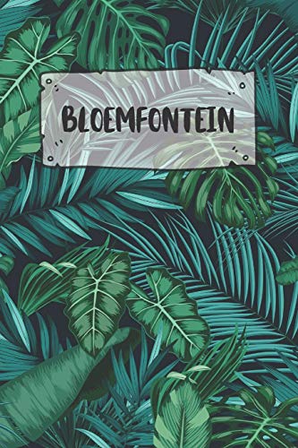 Bloemfontein: Ruled Travel Diary Notebook or Journey Journal - Lined Trip Pocketbook for Men and Women with Lines