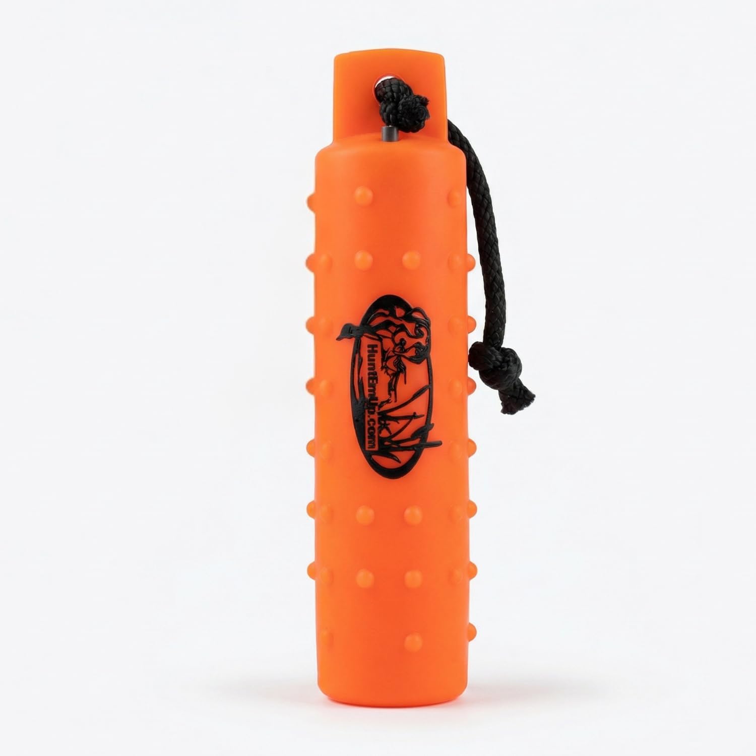 Training Bumper for Hunting Dogs - Water-Ready Floating Fetch Dummy with Throw Rope (Valveless) - Durable, Knobby Design, 3"x11"