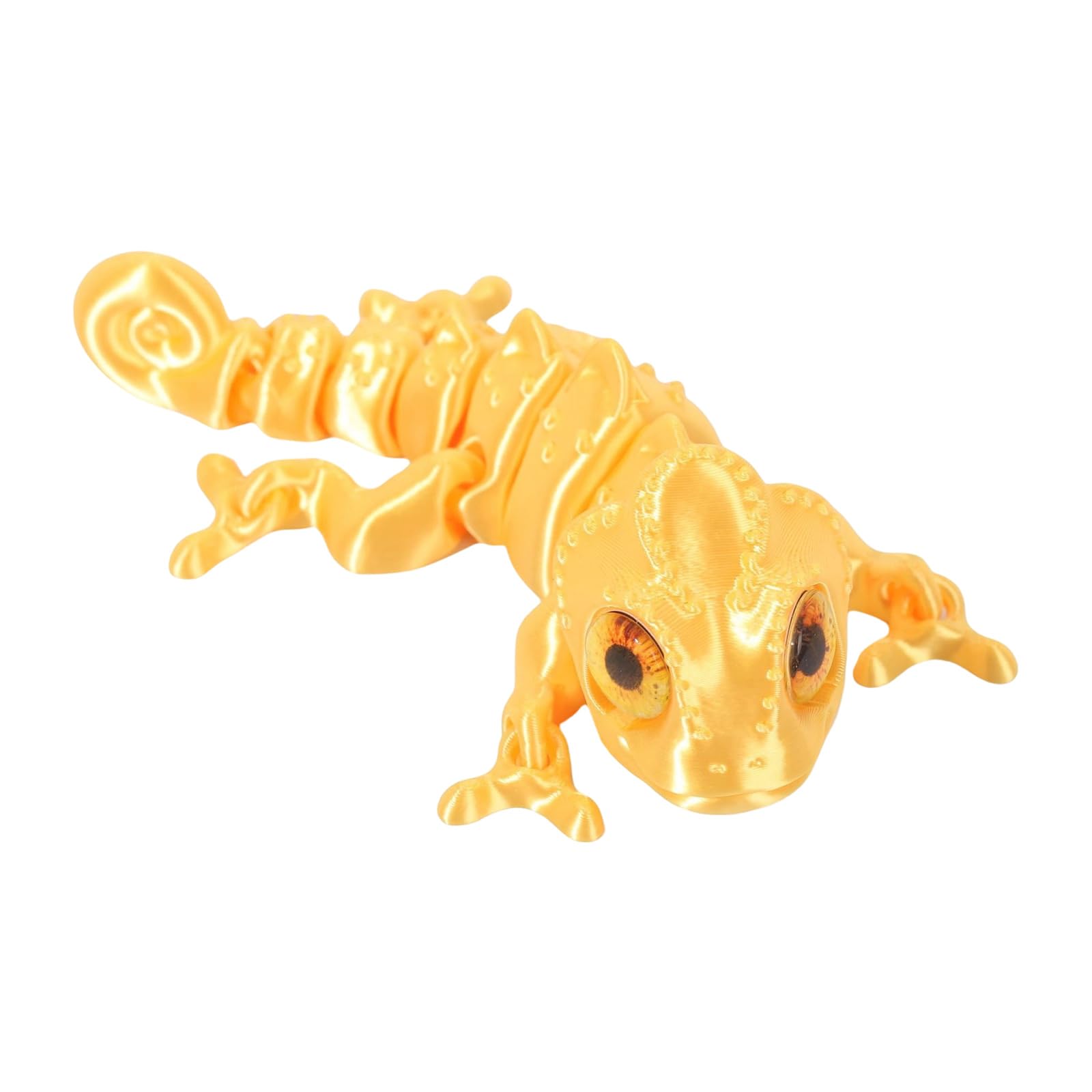 LEIQI Articulated Joints Realistic Reptiles Sculpture with Movable Limb Design Funny Desktop Ornament Home Office Accent