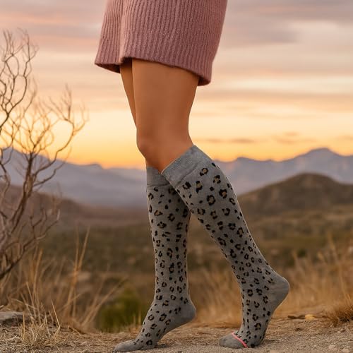 Image of Women's Compression Socks Therapeutic Graduated (Pack of 6 Pairs)