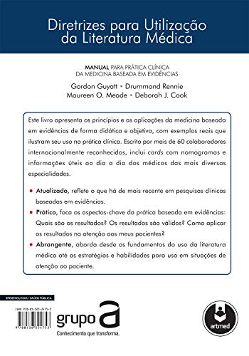 Diretrizes Para Utilização Da Literatura Médica - Manual para prática clínica da medicina baseada em