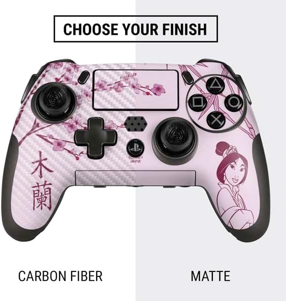 Skinit Decal Gaming Skin Compatible with PlayStation Scuf Vantage 2 Controller - Officially Licensed Disney Mulan Character Art Design