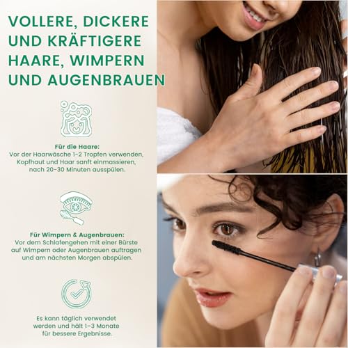 PHATOIL Rizinusöl Bio Kaltgepresst 236ML, Organic Castor Oil 100% Rein Natürlich, Rizinus Öl für Haaröl, Körperöl, Wimpern, Augenbrauen, Nägel, Bart, Rizinusöl Packung für Leberentgiftung