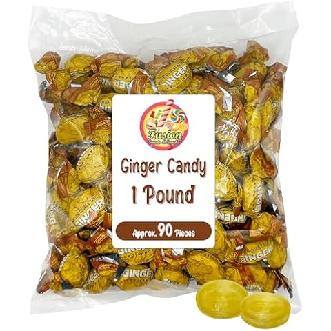 Fusion Sweets Ginger Hard Candy Cover