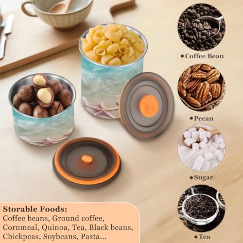Envase hermético para café acero inoxidable 17oz miniatura 5