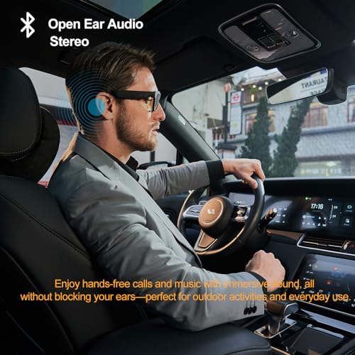 Image of OHO 4K Ultra-Lightweight Smart Glasses, AI Chat & Real-Time Translation, OHO App Supported, Record-While-Charging, UV400 Lens