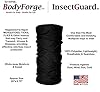 InsectGuard Permethrin Treated Tick Gaiters/Sleeves and Mosquitoes Flies Chiggers & More Insect Repellent Complete Package 2 (Black/Black)