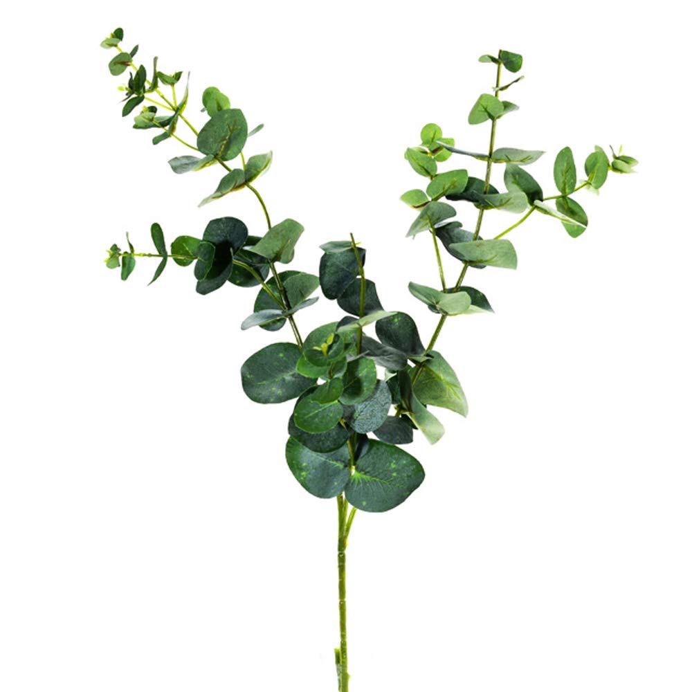 FloristryWarehouse Eucalyptus Spray Green Single Stem Artificial Silk 72cm/28 Inches