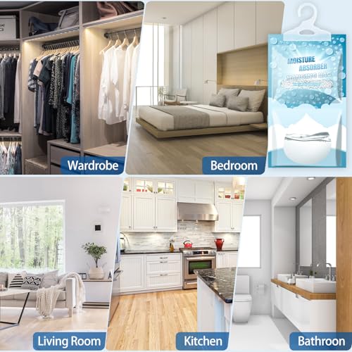 Paquetes absorbentes de humedad - 40% de descuento, 12 bolsas deshumidificadoras - Image 6