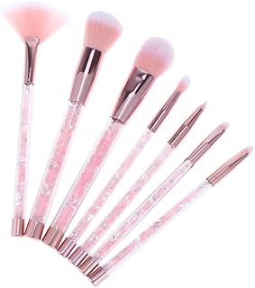 Juego de cepillos de mango 7pcs cosméticos ce...