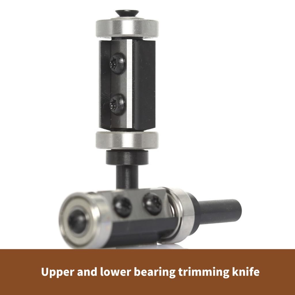 Punta per fresa a filo con gambo lungo da 8 mm per modello di legno