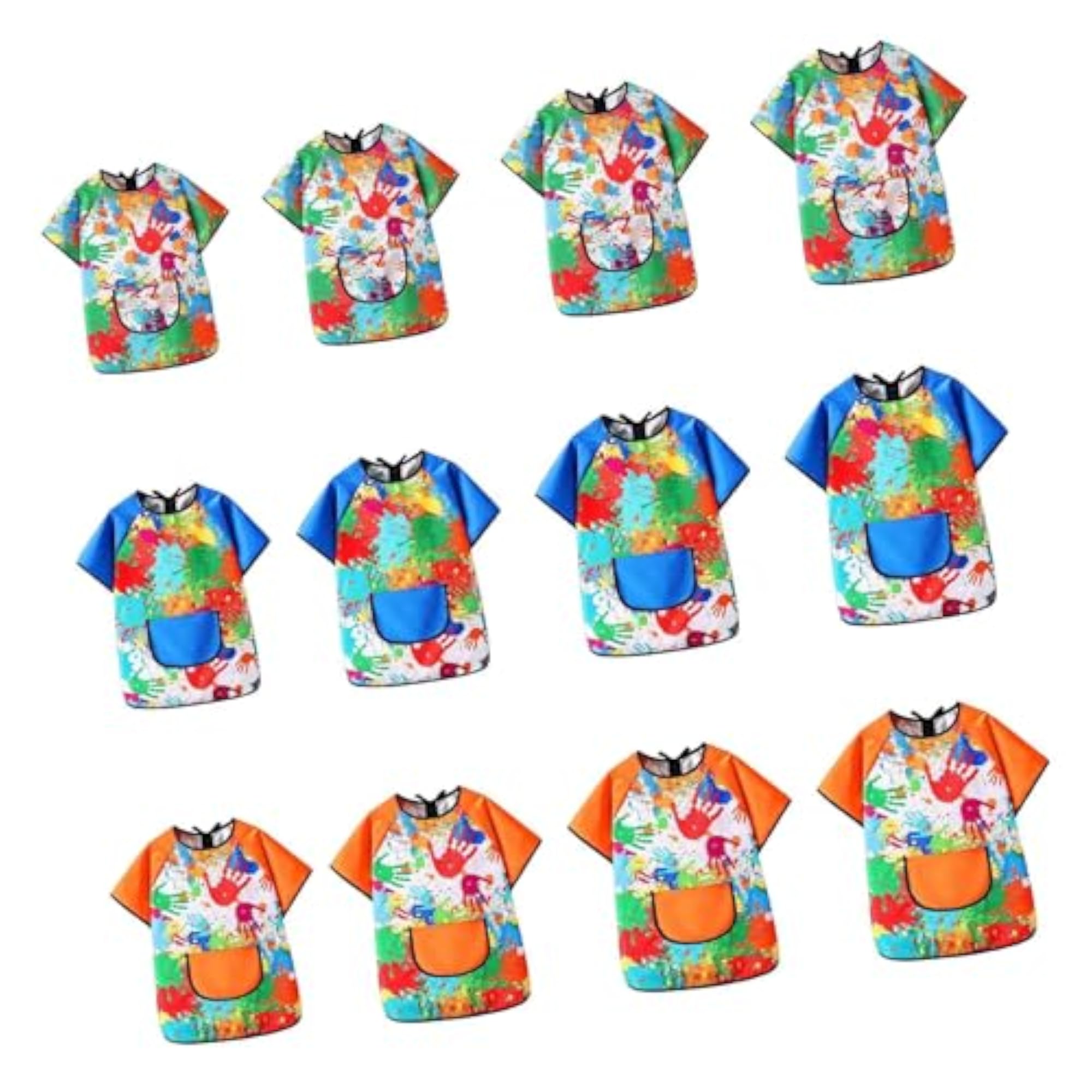 Kids Art Smock Painting Apron, Green