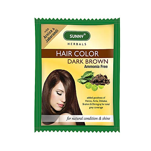 Sunny Health & Fitness Dark Brown Hair Color – Pack of 4 X (20 g)