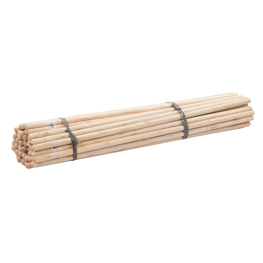 Silverline 479573 Manches à balais 1,2 m x 29 mm 50 pièces
