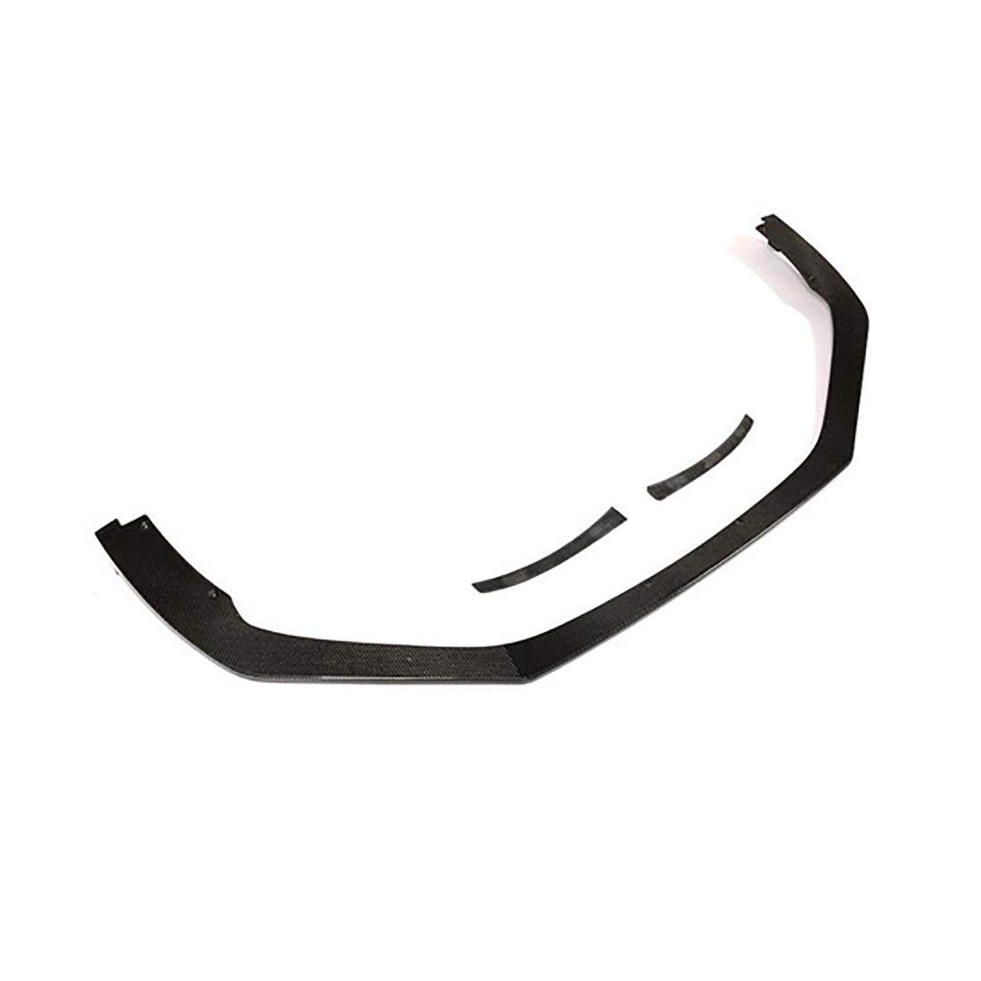 Car Front Bumper Lip Splitter Diffuser Spoiler For P orsche 718 2016-2018, Carbon Fiber Sticker Body Protector Kit Auto Accessories