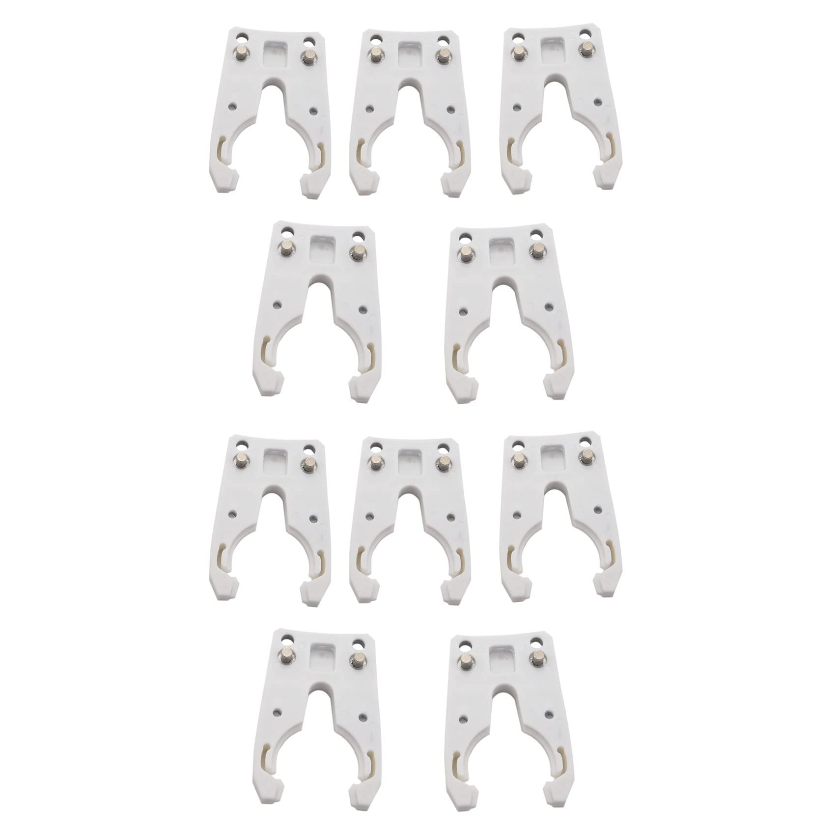 10PCS/Lot ISO30 Tool Holder Clamp Iron+ABS Proof Rubber