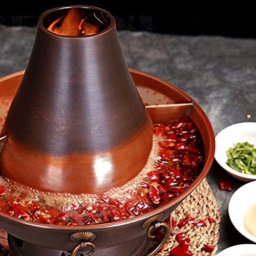 Copper Hot Pot Beijing Hot Pot cobre multiuso para varias personas miniatura 2