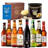 父の日 ギフト 世界のビール8種飲み比べセット ハンター ポテトチップス入り ギフトセット プレゼント 父の日カード入り
