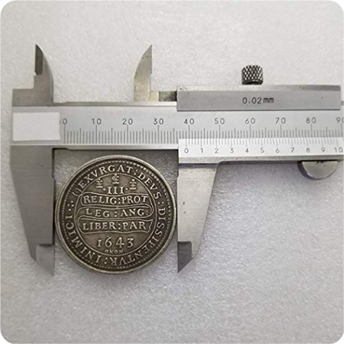 DDTing 1643 UK CHARLES I TRIPLE UNITE MILLIONAIRE Old Coin-Uncirculated Great British Coins-United Kingdom Old Coins-Great Teaching Tool for kids goodService