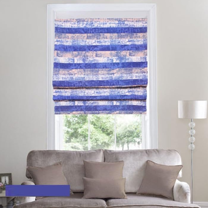 3D Print Motorized Roman Shades Electric Cordless Roman Blinds for Window (RM-250107-ML-M/E)