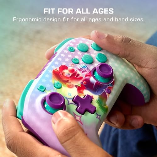 Manette Sans Fil Turtle Beach Rematch Invincible Mario Toutes Les Nintendo Switch Brille Dans Le Batterie Rechargeable Sous Licence Officielle Nintendo - vue 7