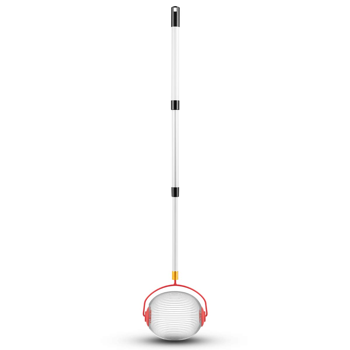 Goplus Rolling Nut Gatherer, Garden Walnuts Harvester Manual Golf Ball Picker Lightweight Pecans Collector, 1’’ to 3’’ in Size (18.5" to 41.5" Length)