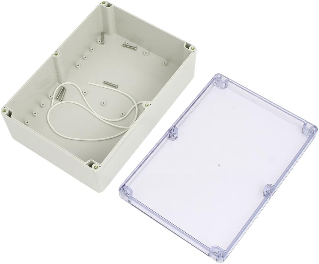 265mmx185mmx95mm ABS Package Tool Storage and Management Plastic Debris IP65 Junction Box Electric Project Enclosure Model:10as374qo528