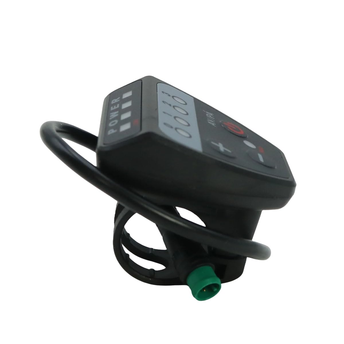Misuratore di visualizzazione Impermeabile, Compatibile con e-Bike e Scooter da 36 V-48 V, per Manubrio da 22,2 mm