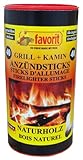 Favorit 1258 Anzündsticks aus Naturholz 40 Stück extra lang