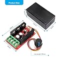 ARCELI DC 9-50 V 40 A 2000 W DC Motore PWM HHO Regolatore di velocità #2