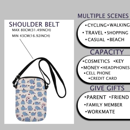JXGZSO Film Inspired Crossbody Bag Film Fans Gift Funny Tiger Shoulder Bag by JXGZSO - Used condition - Image 5