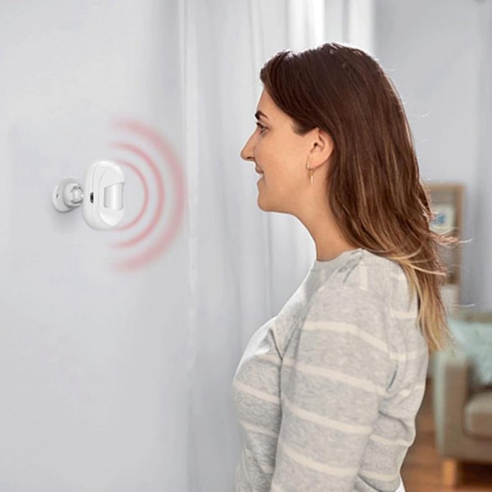 Sensor de Movimiento PIR Tuya Zigbee Sensor de Movimiento del Cuerpo Humano Detector de Seguridad Inteligente Funciona con Zigbee Gateway