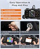 OBD2 Scanner Car Code Reader: Car Diagnostic Tool with Battery Health & Carbon Deposition Test - OBD Car Engine Light Fault Code Reader for Auto BMW Ford VW Audi Support Vehicles Performance Test - Image 5