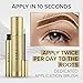 NYK1 CONCENTRATED Eyebrow Growth Serum For Thicker Brows (XL - 8ml) BrowForce Eyebrow Serum To Grow Brows Fuller Thicker Natural Eye Brow - Advanced Brow Growth Serums Formula For Eyebrows Regrowth