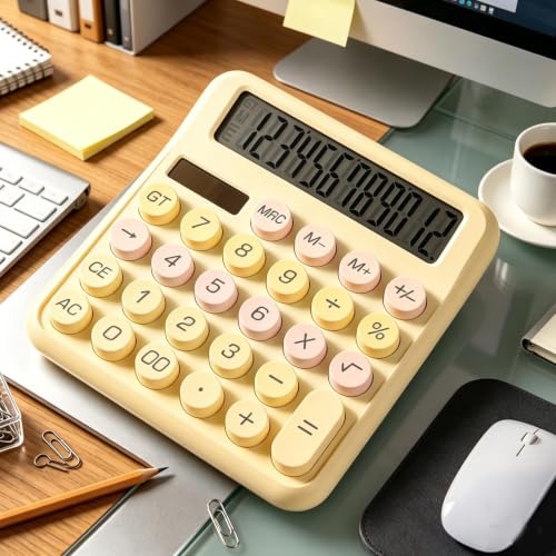Calculadora niño de 12 dígitos para escritorio en casa escuela y aula universitaria 3