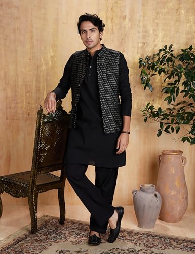 Image of Amazon Brand - Symbol Men Lightweight Nehru Jacket