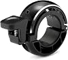 BRGOOD Bicycle Bell Aluminum Alloy Bike Bell Innovative OI Cycle Bell with Loud Clear Sound，22.2-24mm Diameter Bike Bell for Adult Kid Mountain Road Bike