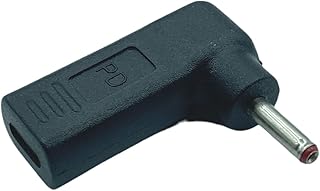 CNCTWO(コネクトツー) 富士通タブレット ARROWSなど トリガー PD急速充電変換アダプタ DCコネクタ(外径3.5mm/内径1.35mm)(オス) → Type-C(メス) 電子機器充電