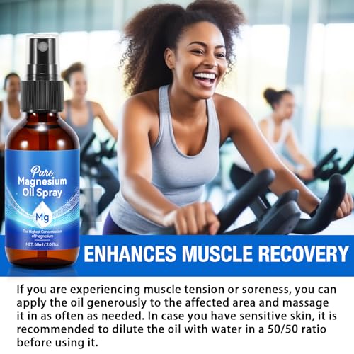 Magnesium spray bottle lifestyle display