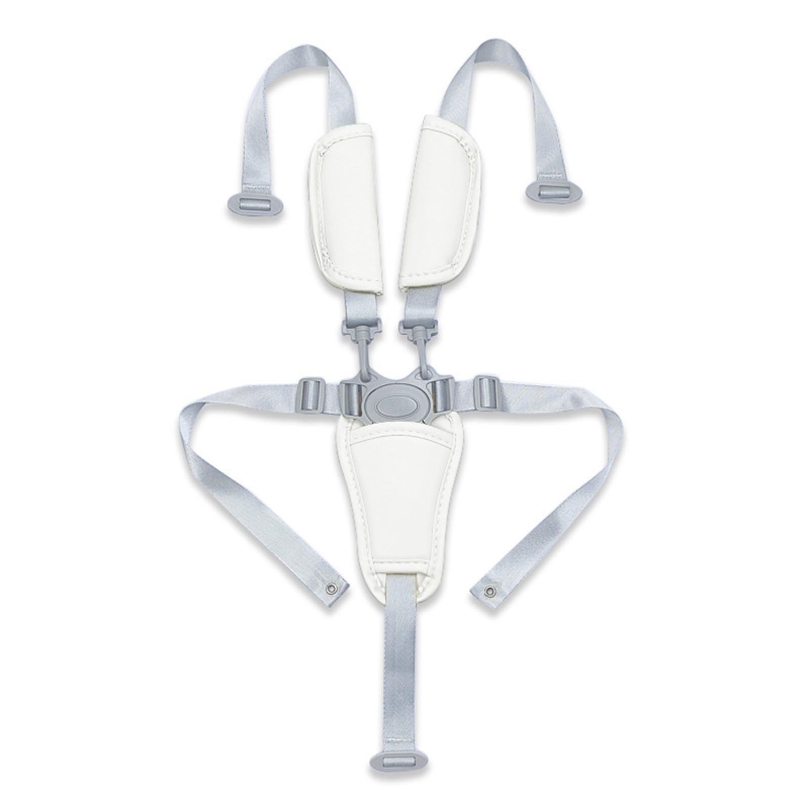 KMGDM 5-Point Baby Harness with PU Padding for Highchairs, Strollers & Feeding Seats Feeding Chair Gear