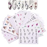 Mit Aufkleber-Design ist dieser Nagelaufkleber die bequemste Art, Ihre Nägel zu schmücken. Es gibt verschiedene Muster und Sie können wählen, was Sie Ihre Nägel schmücken möchten.