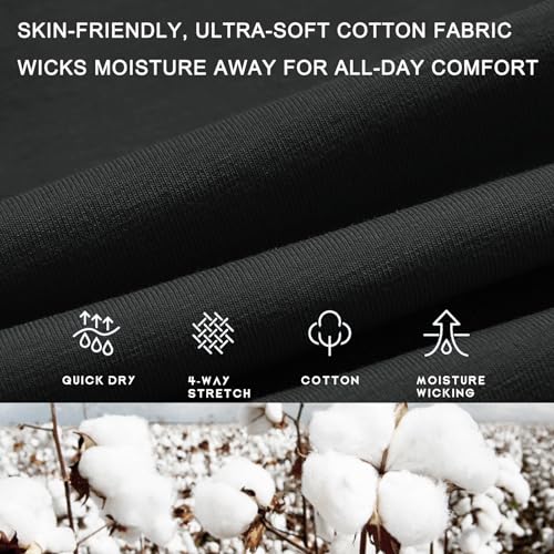 Willit Women's Cotton Sweatpants Open Bottom Yoga Sports Pants Straight Leg Lounge Athletic Pants with Pockets3