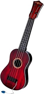 لعبة جيتار من Next Store ، العاب تعلم الموسيقى الصوتية بـ4 اوتار | افضل هدية للاطفال | الة موسيقية تعليمية للمبتدئين | لعمر 3-12 سنة (قد يختلف لون المنتج) (24 انش) (احمر)