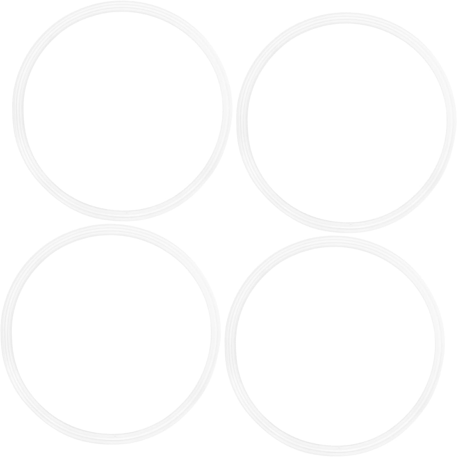 4pcs Silicone Lid Seal Rings Replacement Gaskets for Water Bottle Lid O-shaped Waterproof Silicone Rings Universal Replacement Seals for Travel and Daily Use