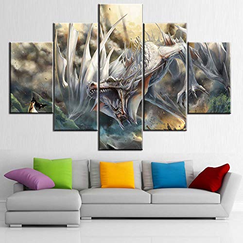 Best Cyber Deals ๐ฅ Multi Panel Wall Pictures Winged Dragon Attack Paintings for Living Room Prints on Canvas Animal Wall Art Contemporary Artwork Home Modern Decor Gallery-Wrapped Framed Ready to Hang(60''W x 40''H) Best Cyber Deals ๐ฅ Multi Panel Wall Pictures Winged Dragon Attack Paintings for Living Room Prints on Canvas Animal Wall Art Contemporary Artwork Home Modern Decor Gallery-Wrapped Framed Ready to Hang(60''W x 40''H)