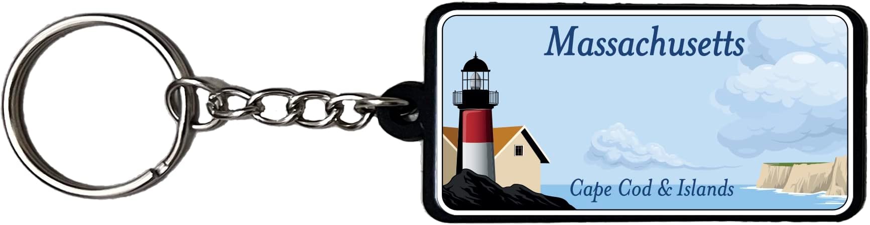 License Plate Car Keys Keychain