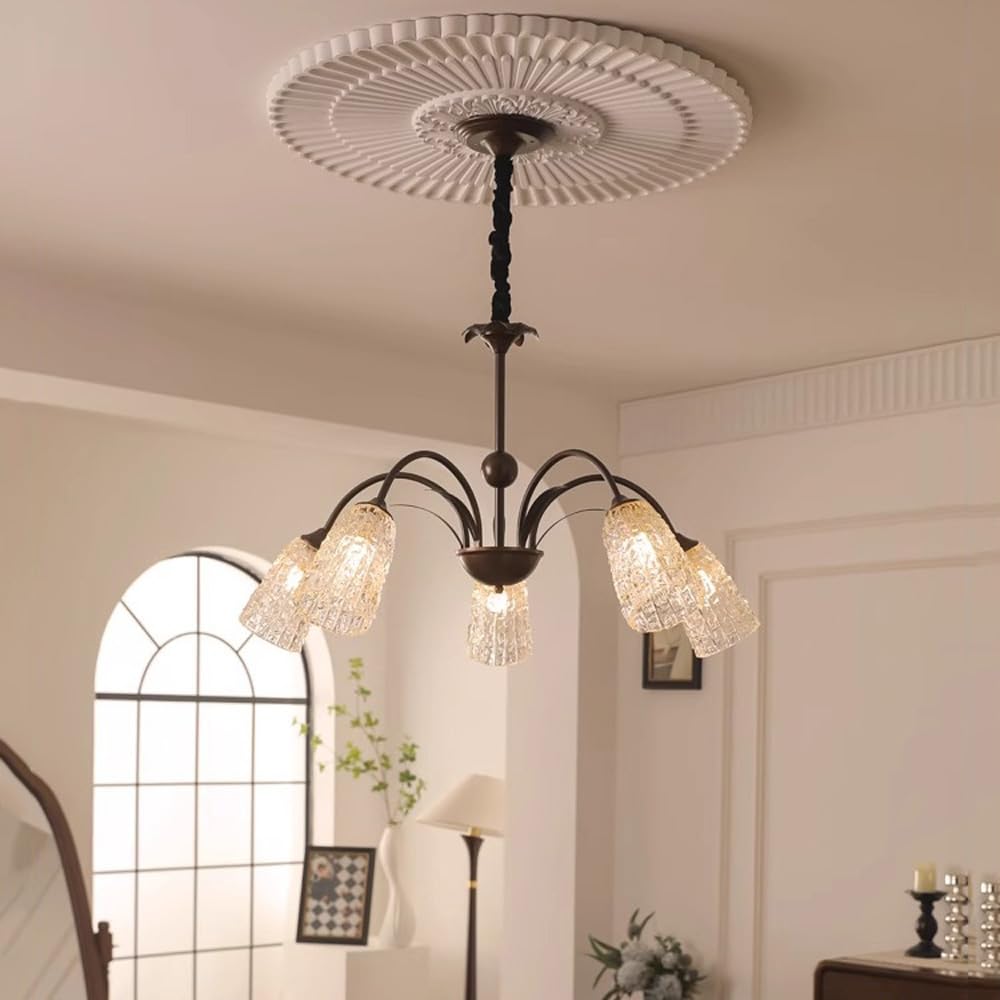 Suspension vintage moderne au style milieu du siècle pour salle à manger