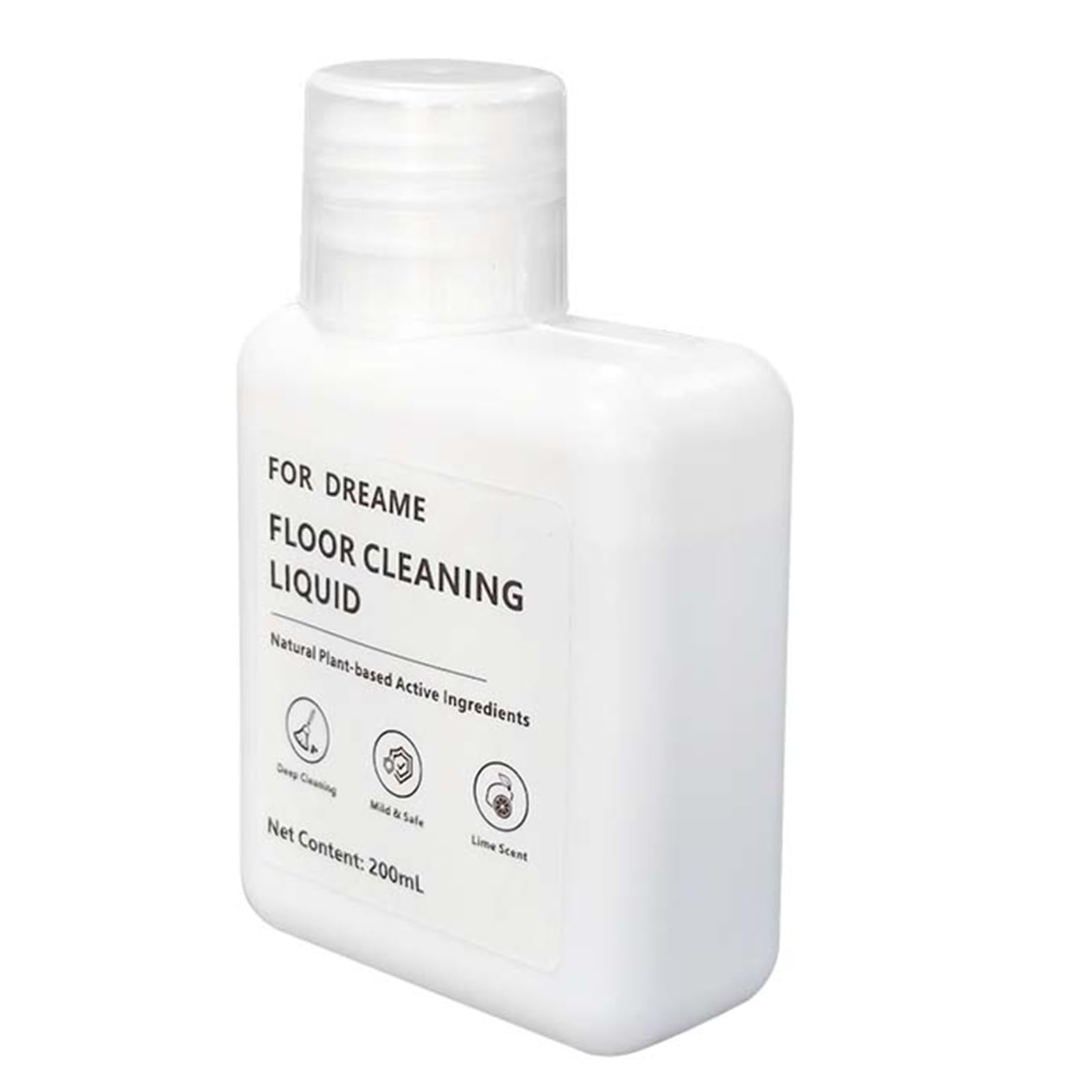Limpiador de suelos con aroma a lima (200 ml) - Compatible con lavadoras verticales y fregonas robot Dreame(3 bottle)