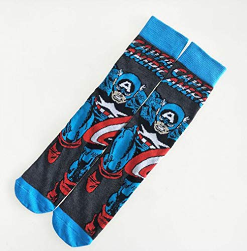 Jintong - 5 paia di fantastici calzini da adulto